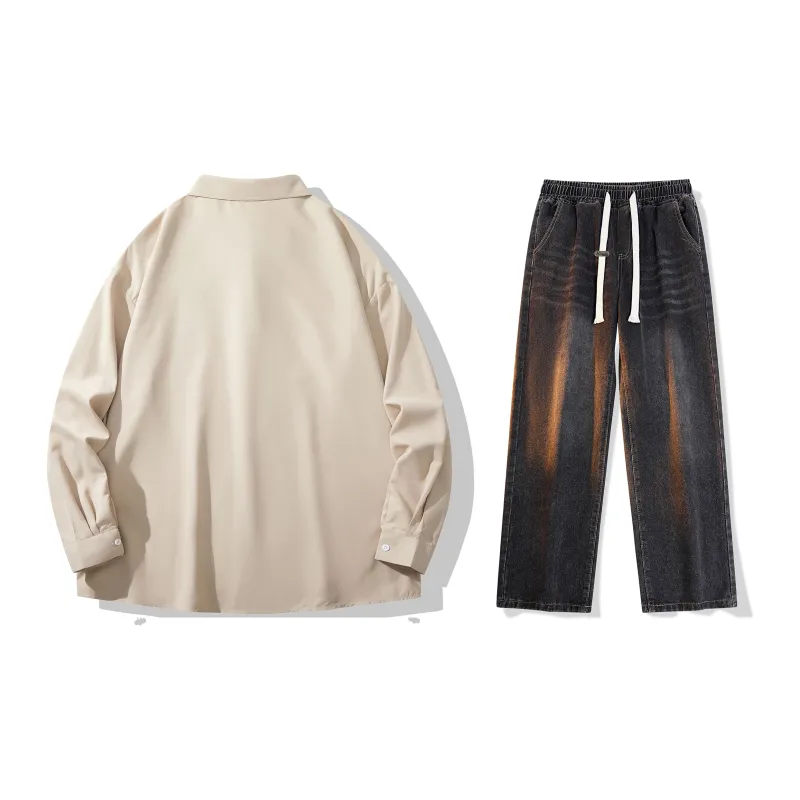 Airwalk Shirt Matching Sets Unisex-7