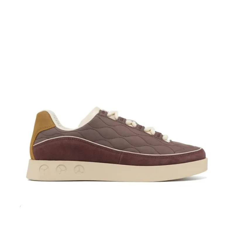 LI NING 1990 Classic Collection Abrasion Resistant Low Top Skateboard Shoes Women's Umber Red-1