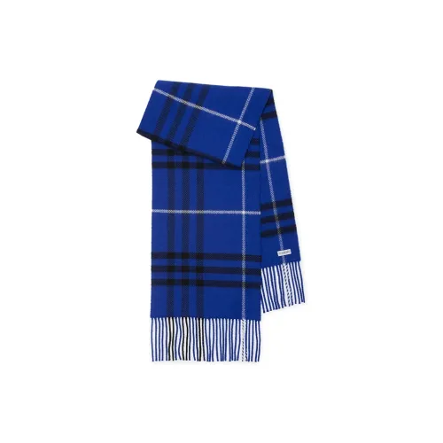 Burberry Check Wool Cashmere Scarf 