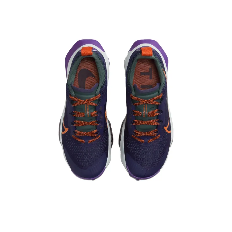 Nike ZoomX Zegama Purple Ink Deep Jungle Purple Cosmos Safety Orange Women's-3