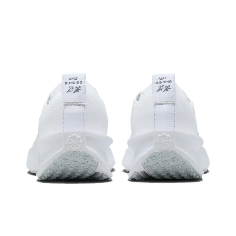 Nike Interact Run White Pure Platinum Metallic Silver Women's-4