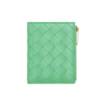 Bottega Veneta Intreccio Zipped Wallet