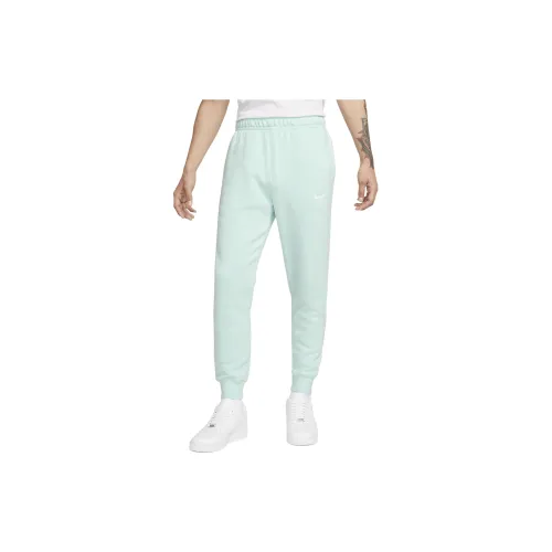 Nike Knitted Sweatpants Men Light Blue