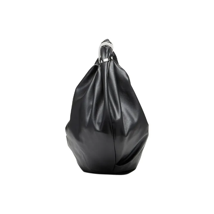 DIESEL Logo Patch Zip-Up Tote Bags-1