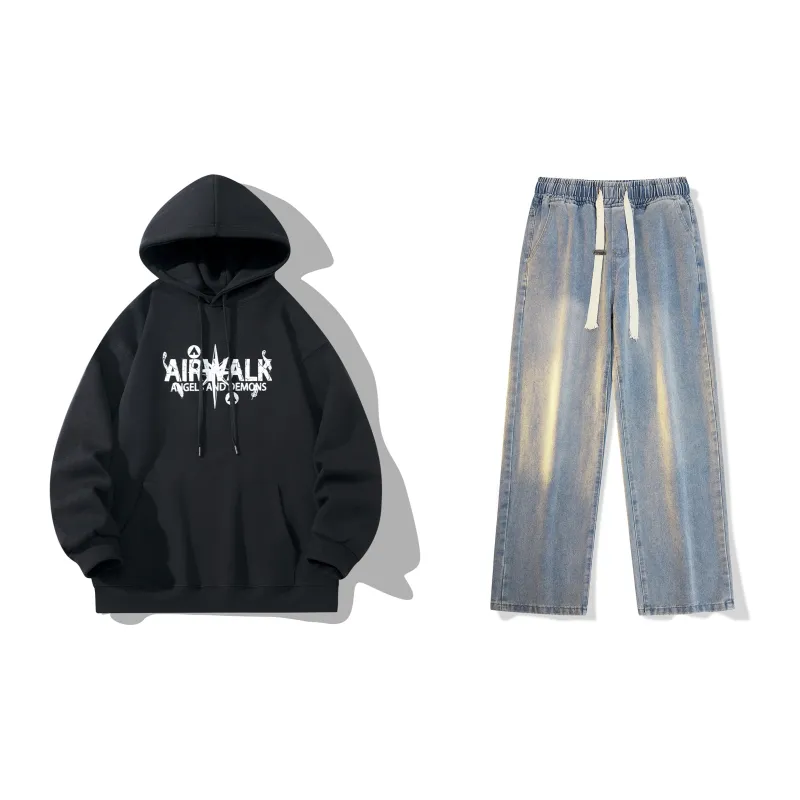 Airwalk Sweatshirt Sets Unisex-70