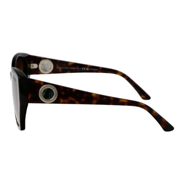 BVLGARI Oversize frame Logo plaque Sunglasses-2