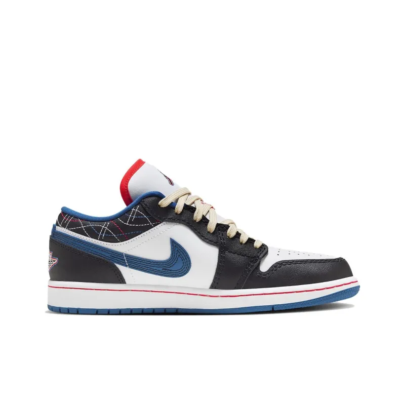Air Jordan 1 Low SE "Industrial Blue Sashiko"-1