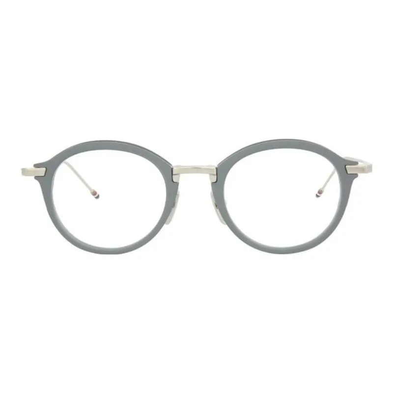 THOM BROWNE· Metal Round Eyeglass Frames Unisex Gray-0