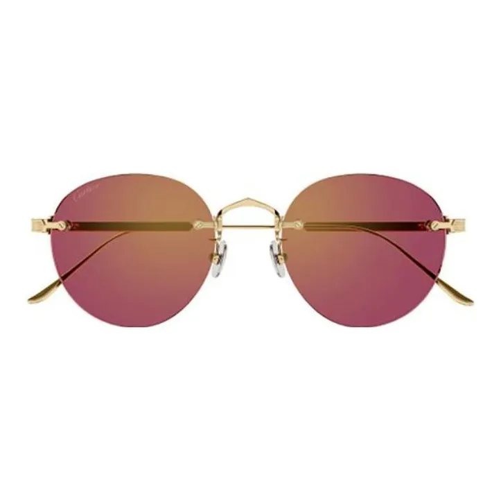 Cartier Round frame Tinted Sunglasses-1