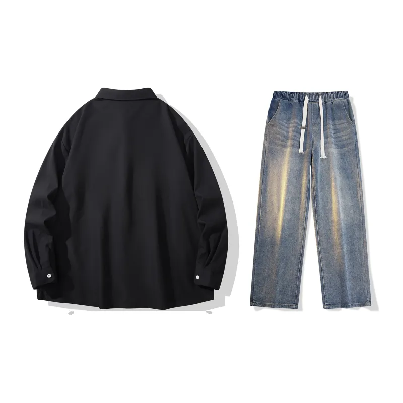Airwalk Shirt Matching Sets Unisex-11