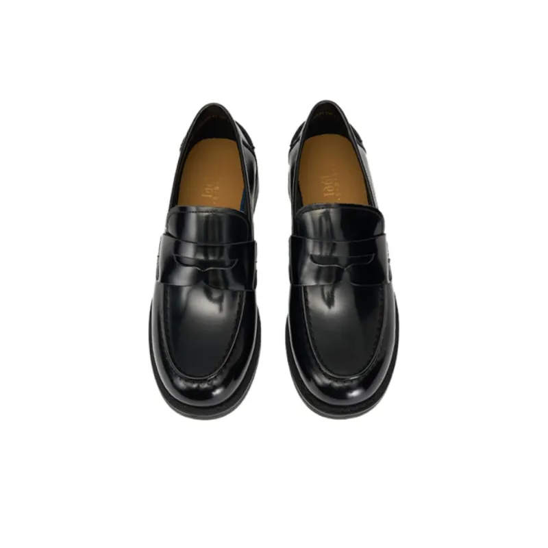SENSE 1991 Loafers Women's Black, Burgundy-4