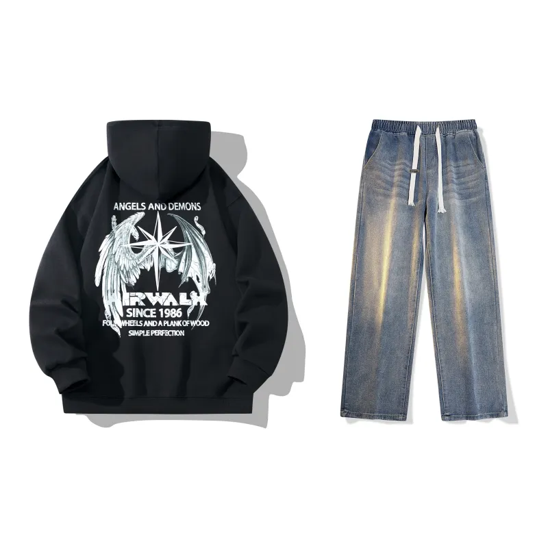 Airwalk Sweatshirt Sets Unisex-36