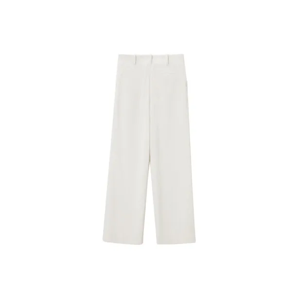 OVV Casual Pants Women's Ecru Solid Color-1
