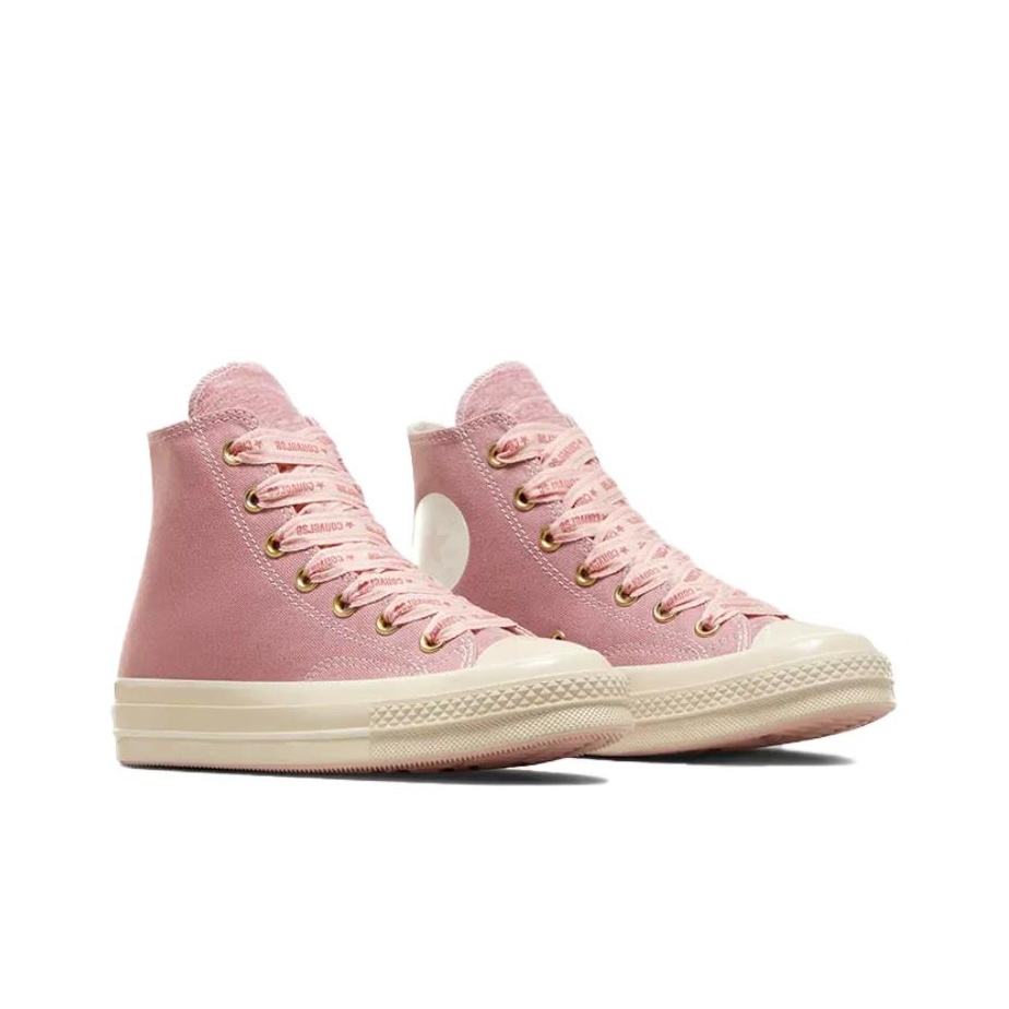 Chuck 70 Converse High Ribbon Laces Night Flamingo POIZON