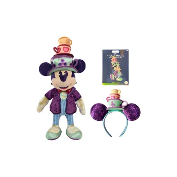 Disney Curious Adventurer Mickey Mouse Collector's Edition March Party Mickey Mouse Dolls Plush Doll