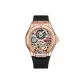 HBR995-Rose Case Black Strap