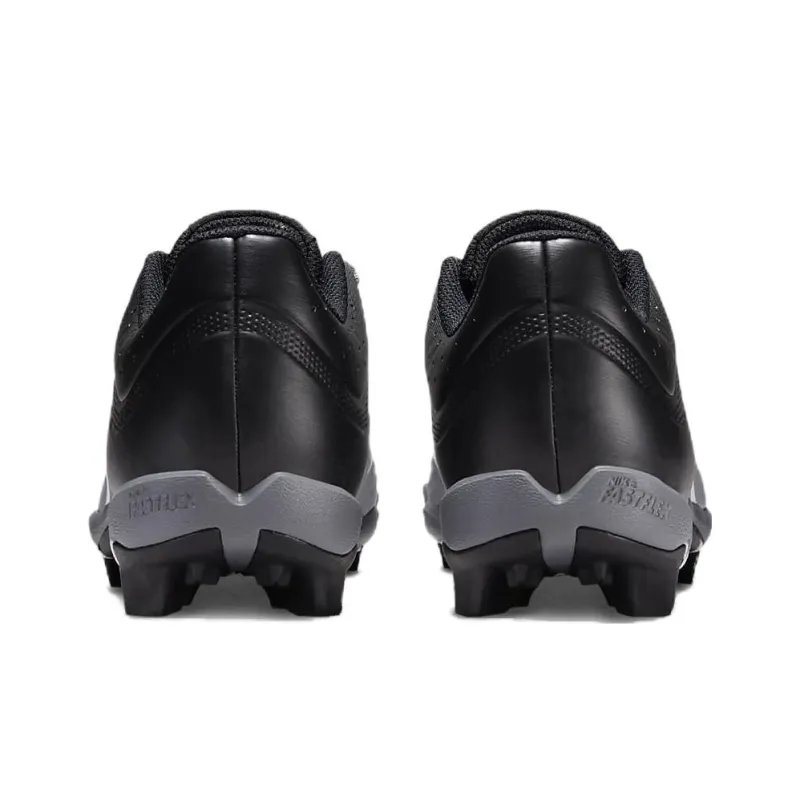 Nike Hyperdiamond 4 Abrasion Resistant Breathable Low Top Training Shoes GS Gray-4