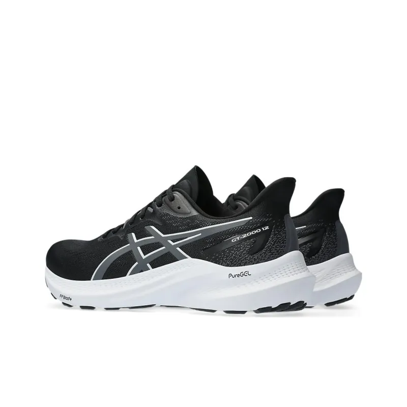 Asics GT 2000 12 Extra Wide 'Black White'-3