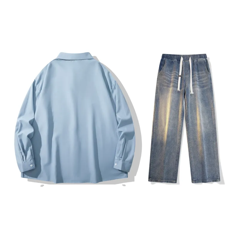 Airwalk Shirt Matching Sets Unisex-15