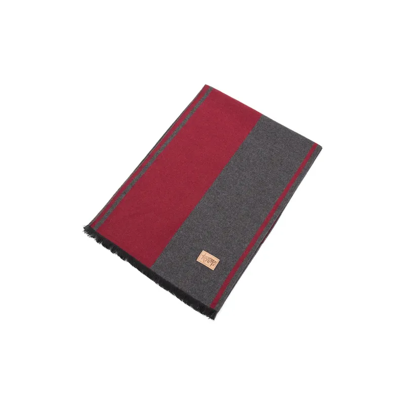 KENMO Faux Cashmere Knit Scarves Unisex-3
