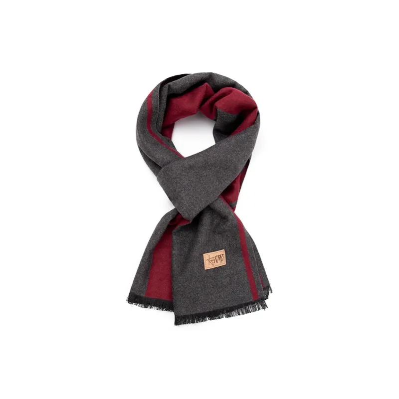 KENMO Faux Cashmere Knit Scarves Unisex-1
