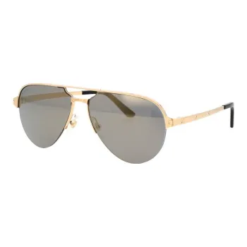 Cartier Aviator Frame Sunglasses