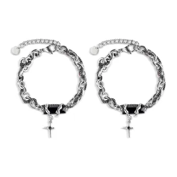 MISS TOOYA Titanium Steel Bracelets Unisex