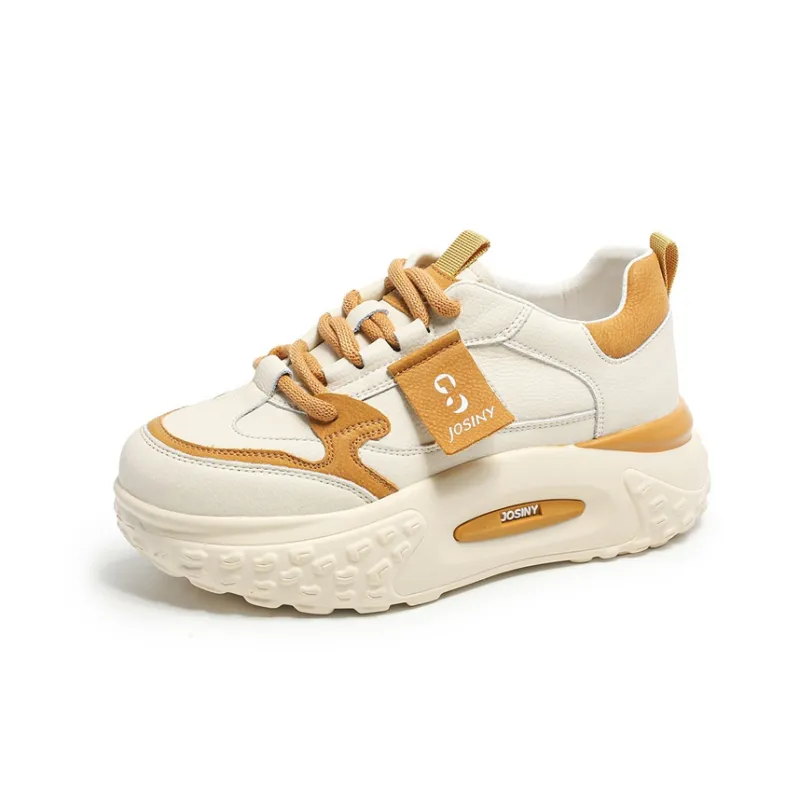 JOSINY Cushioning Height Increase Low Top Casual Shoes 5.5cm Women's-1