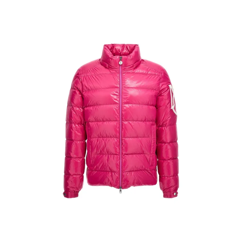 Moncler Down Jackets Men Fuchsia-2