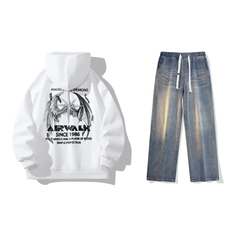 Airwalk Sweatshirt Sets Unisex-42
