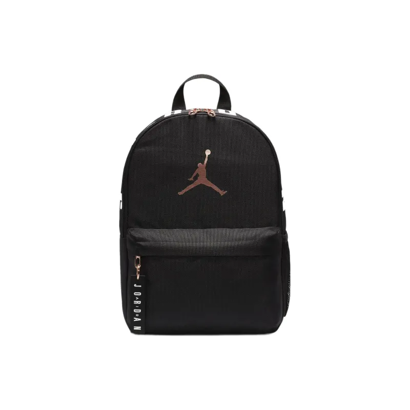 Jordan Polyester Backpack Regular Unisex Black-0