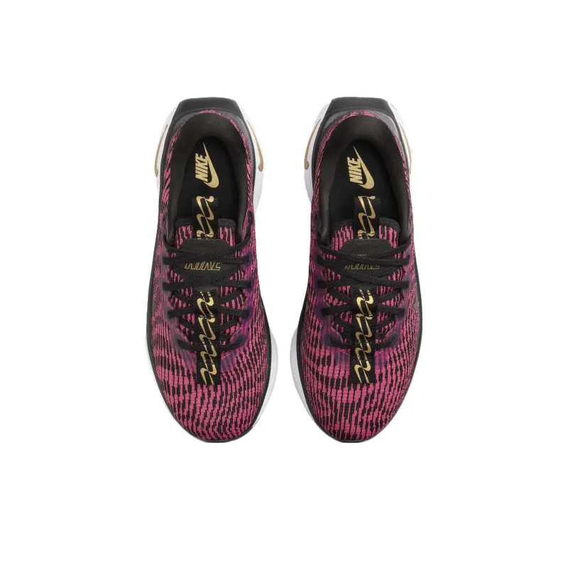 Nike Motiva Black Metallic Gold White Fireberry Women's-3