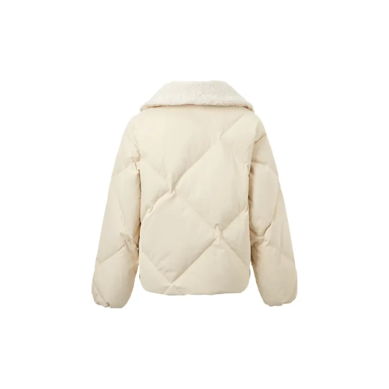 LiNing Chinese Culture Series Down Jacket Women's Dusty Khaki-1