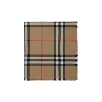 Burberry Vintage Check Frayed edge Scarf