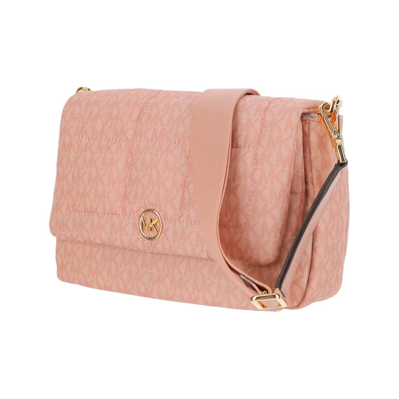 MICHAEL KORS Recycled Polyester Shoulder Bag Crossbody Bag Medium Size Women's Orange Pink-1