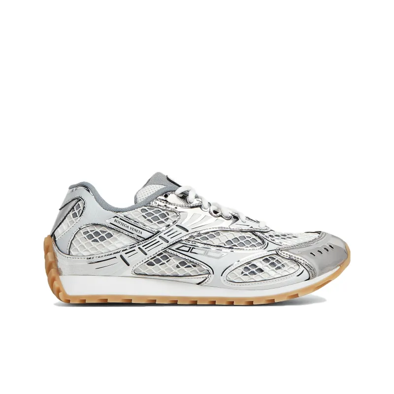 Bottega Veneta Orbit Silver White Women's-1