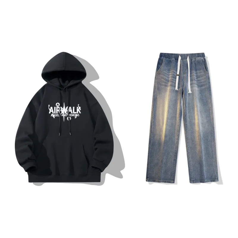 Airwalk Sweatshirt Sets Unisex-37