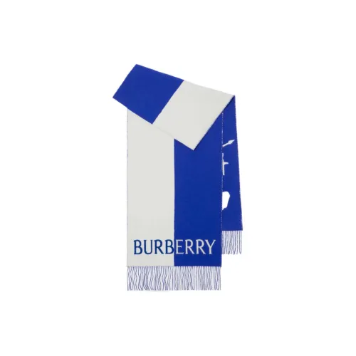 Burberry Equestrian Knight Wool blend Scarf