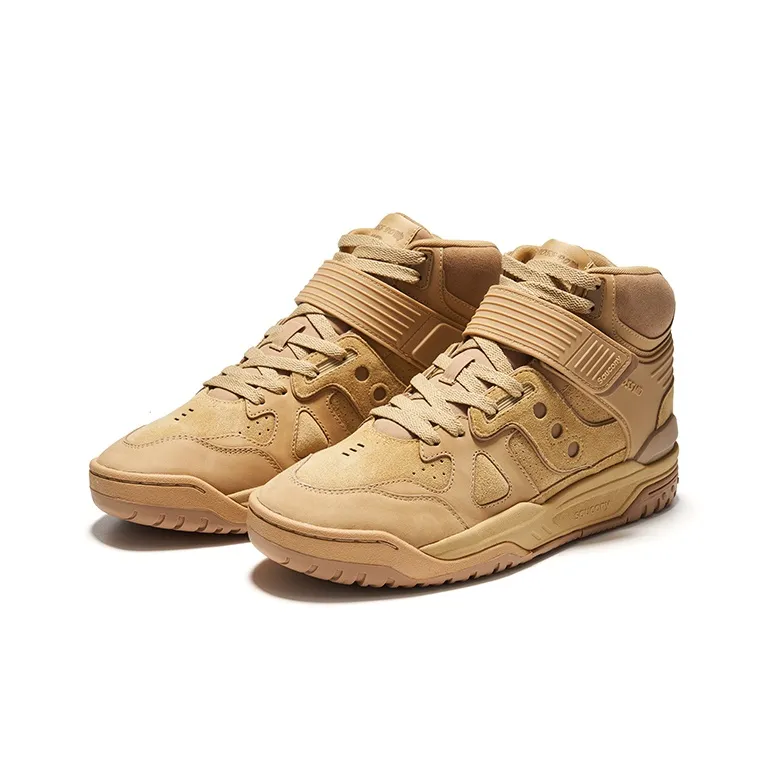 Saucony Skateboard Shoes Unisex High Top Khaki-2