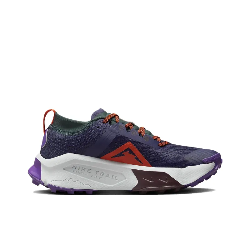 Nike ZoomX Zegama Purple Ink Deep Jungle Purple Cosmos Safety Orange Women's-1