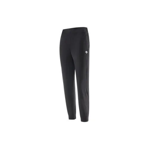 DESCENTE Knitted Sweatpants Women's Black