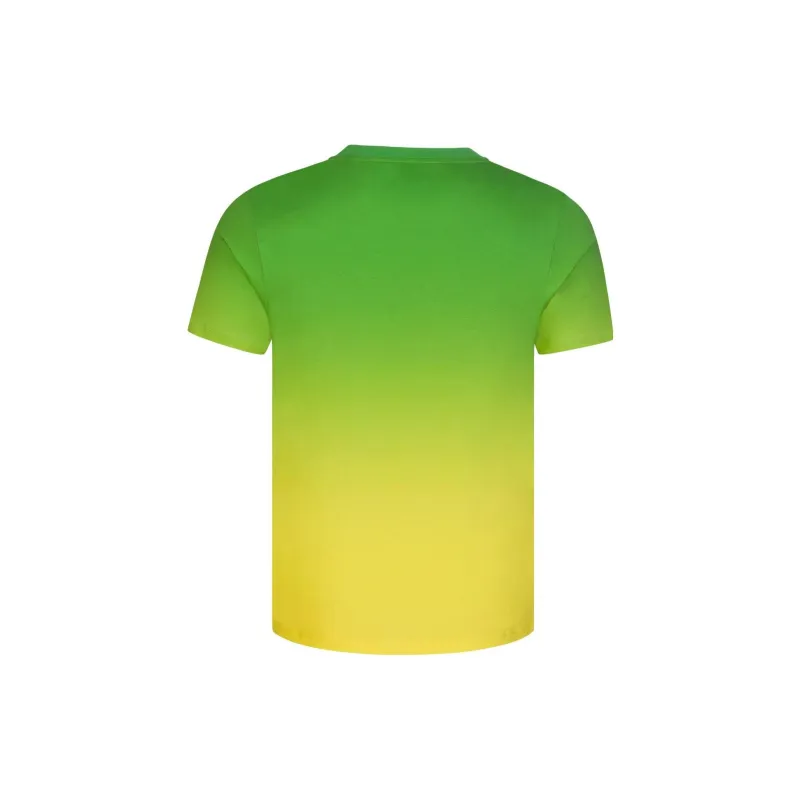 MOSCHINO T-Shirts Men Green Yellow-1