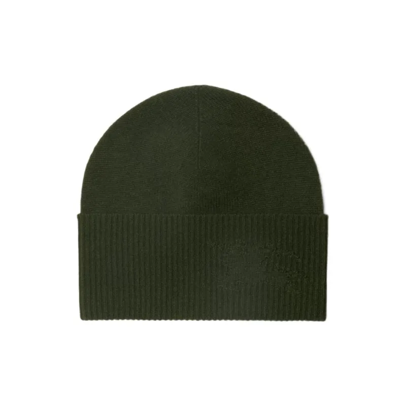 Burberry Cotton Beanies Women's Dark Green-0