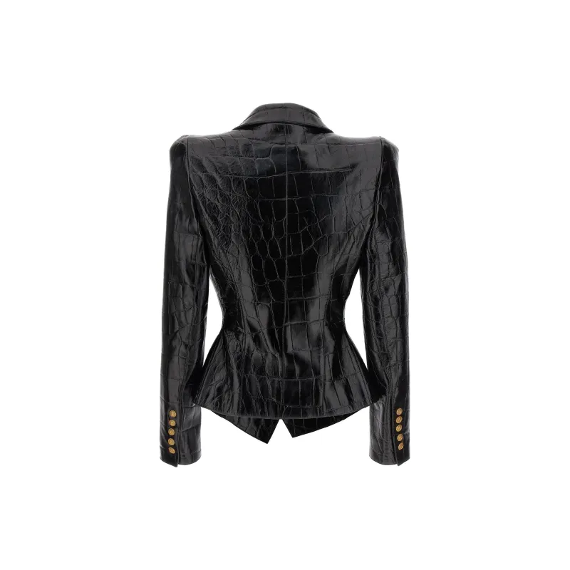 BALMAIN Jackets Women's Black-1