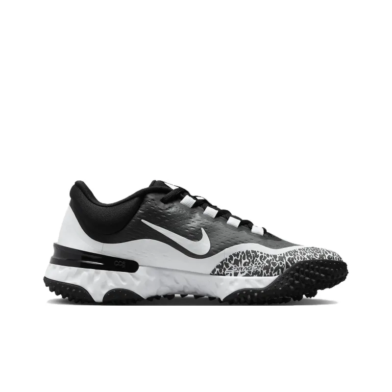 Nike Alpha Huarache Elite 4 Turf 'Black White' Women's-1