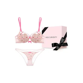 MISS CURIOSITY Underwear Set Women's Pink Rose