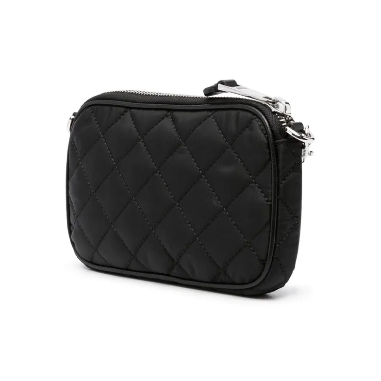 MOSCHINO Nylon Shoulder Bag Crossbody Bag Women's Black-1