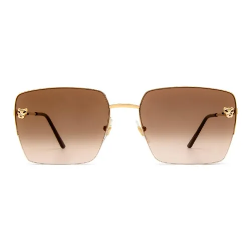 Cartier Panthère Square frame Sunglasses