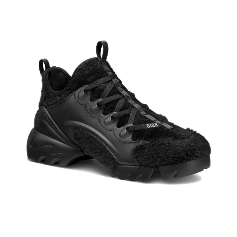 DIOR D-Connect Lightweight Low-Top Athletic Shoes Women's Black-3