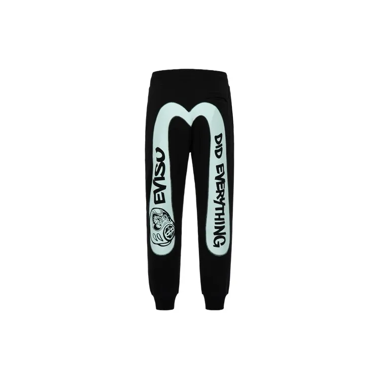 EVISU Casual Pants Men Black-1